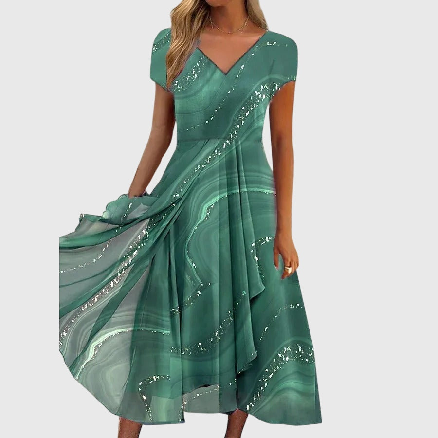 Talia | Flowing Midi Dress
