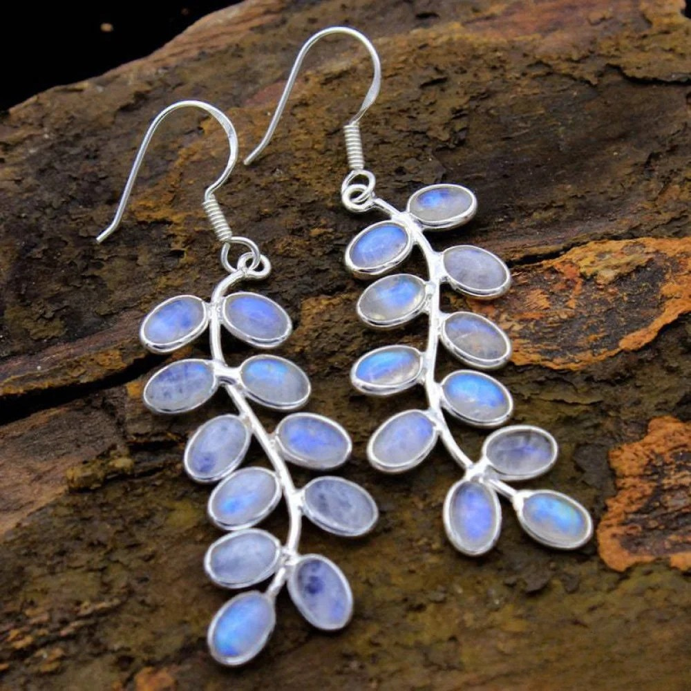 Talia | Moonstone Earrings