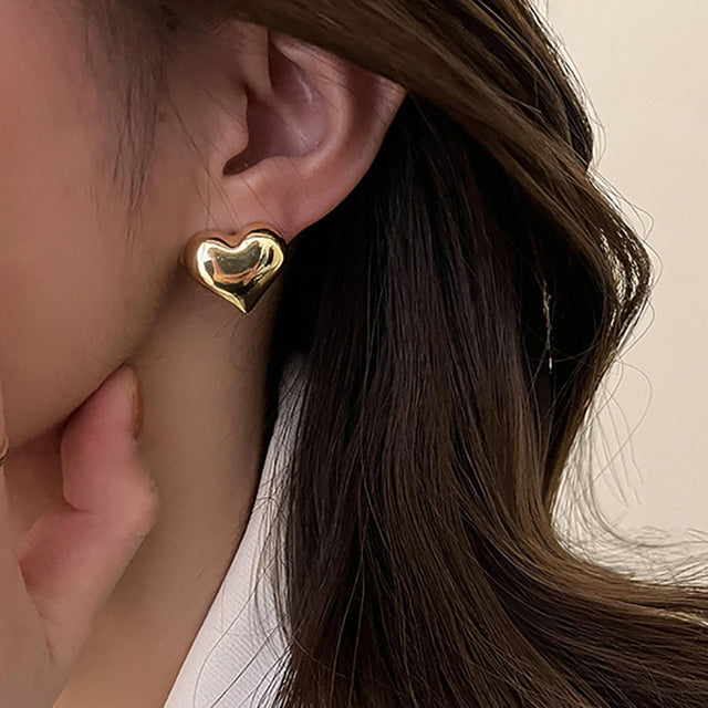 Talia | Elegant Heart Earrings