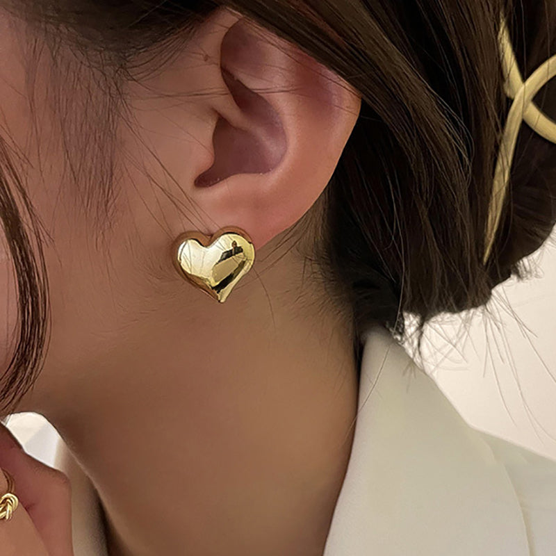 Talia | Elegant Heart Earrings