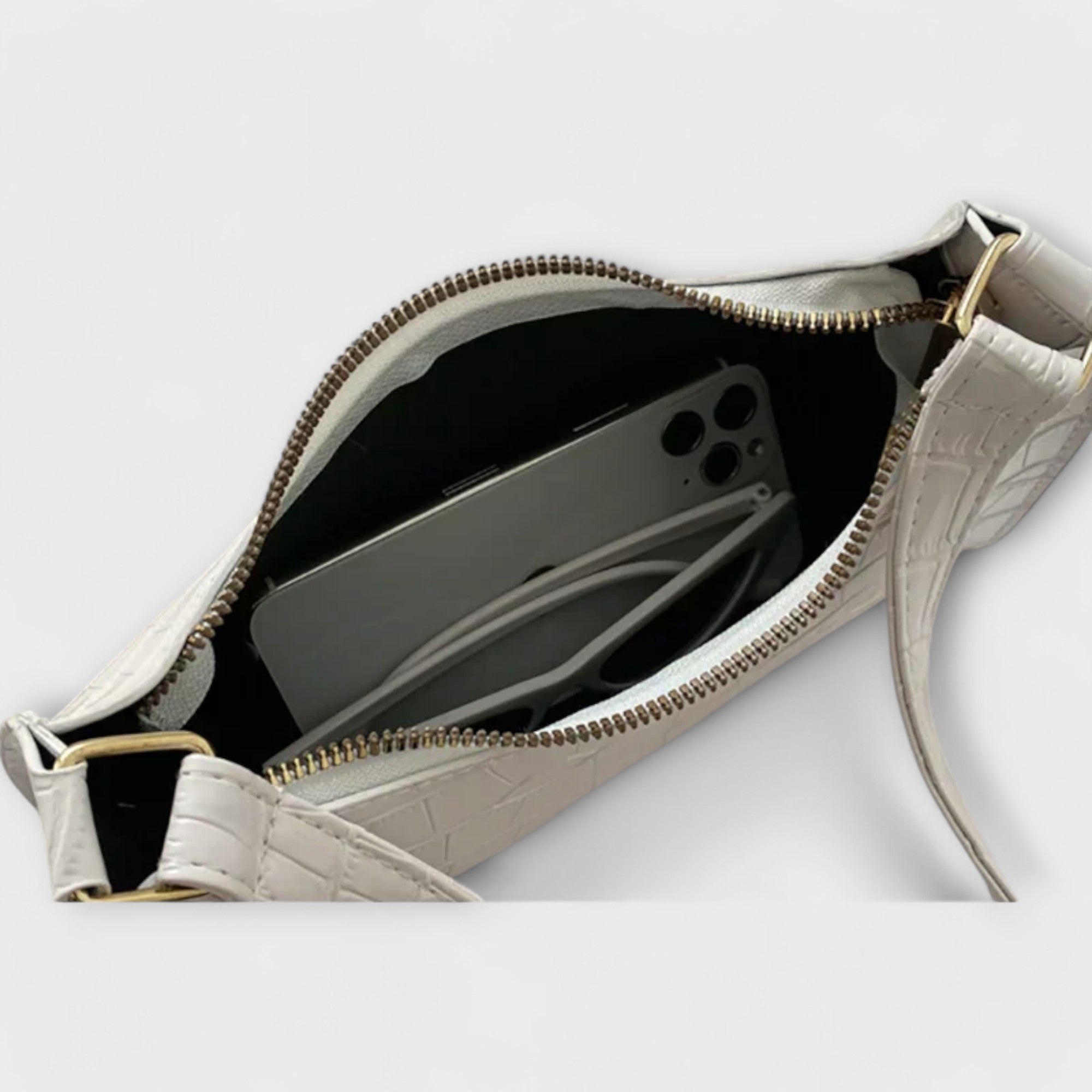 Talia | Shiny Leather Bag
