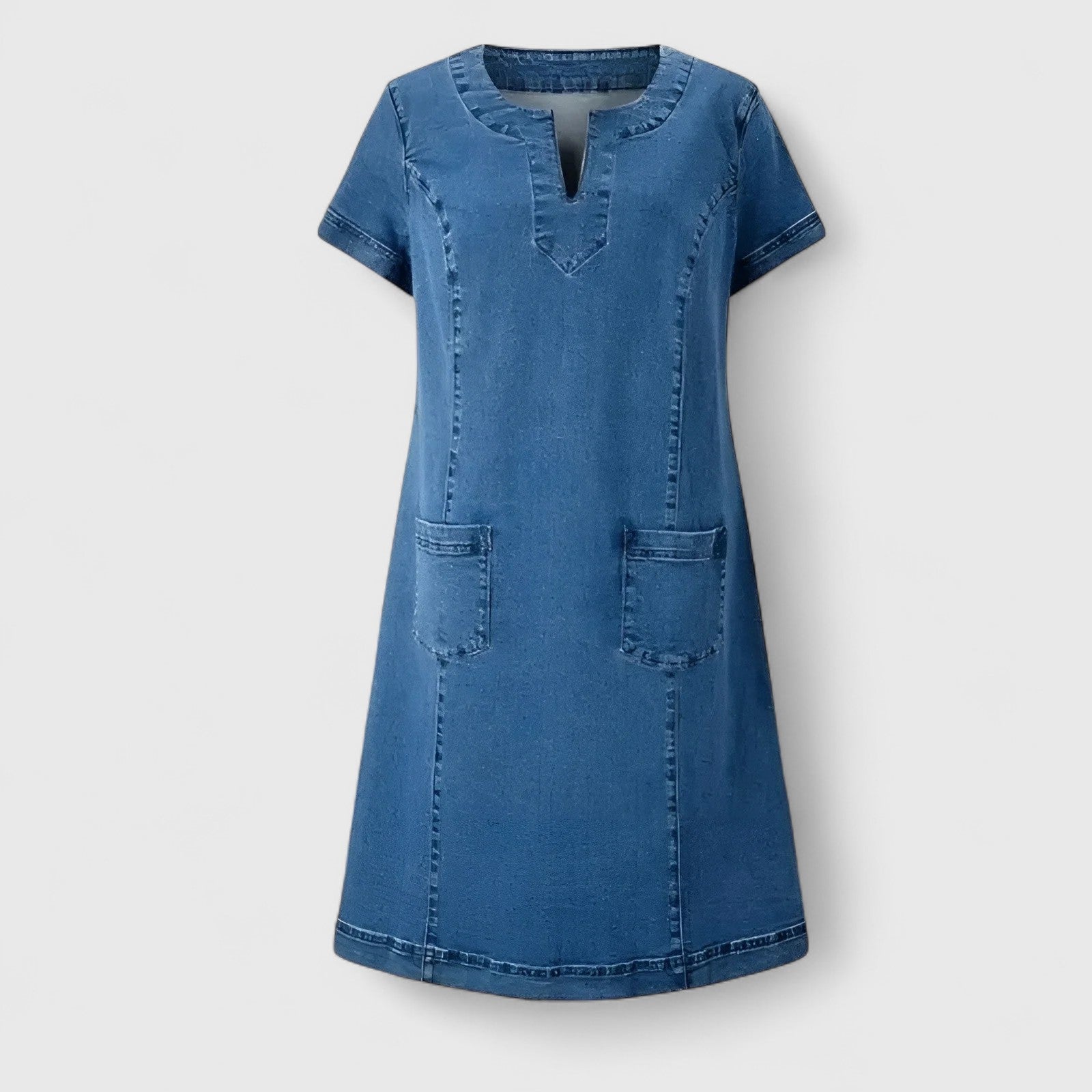 Talia | Elegant Denim Dress