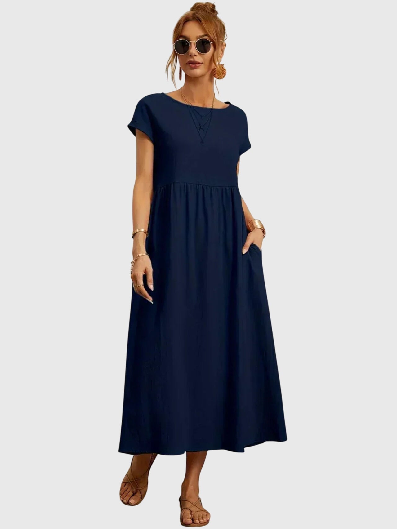 Talia | Casual Pocket Dress