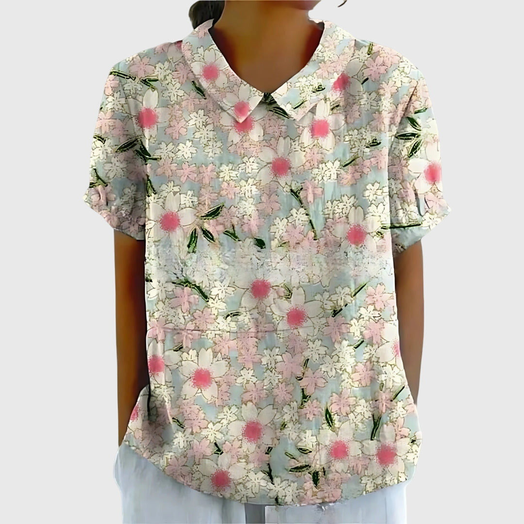 Talia | Floral Blouse