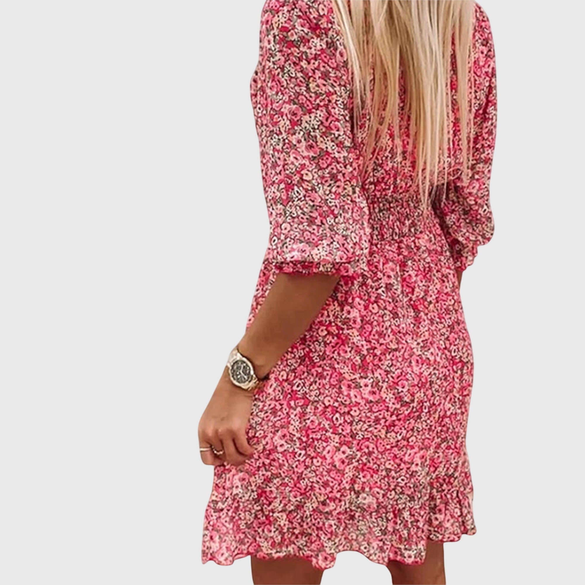 Talia | Floral Puff Sleeve Dress