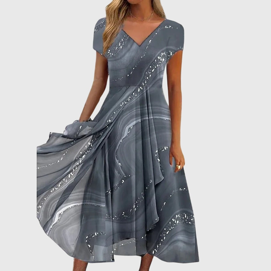 Talia | Flowing Midi Dress