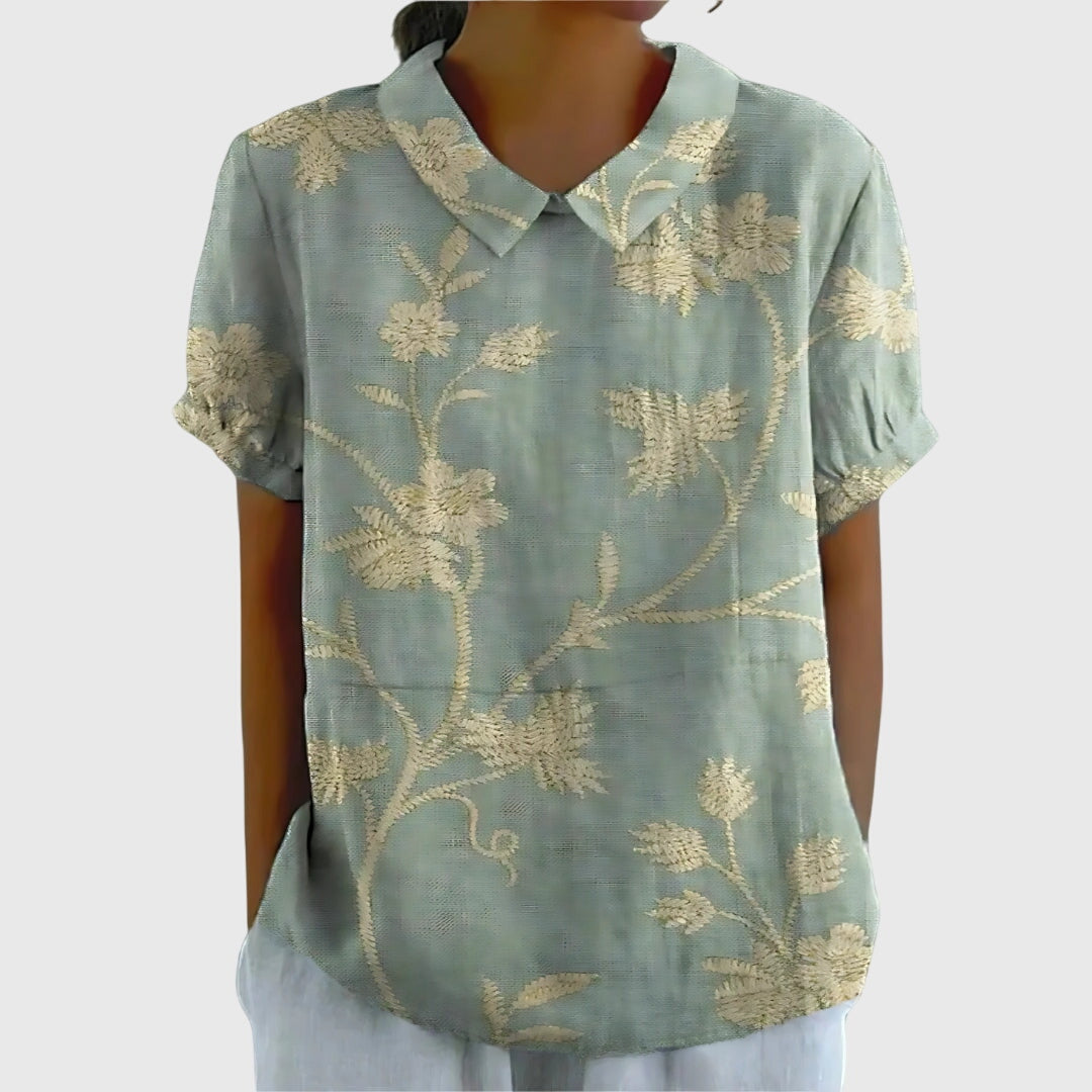 Talia | Floral Blouse