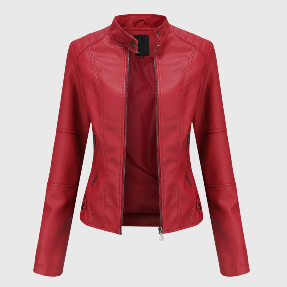 Talia | Stylish Leather Jacket for Women