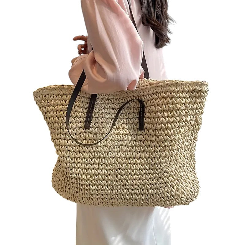 Talia | Woven Tote Bag