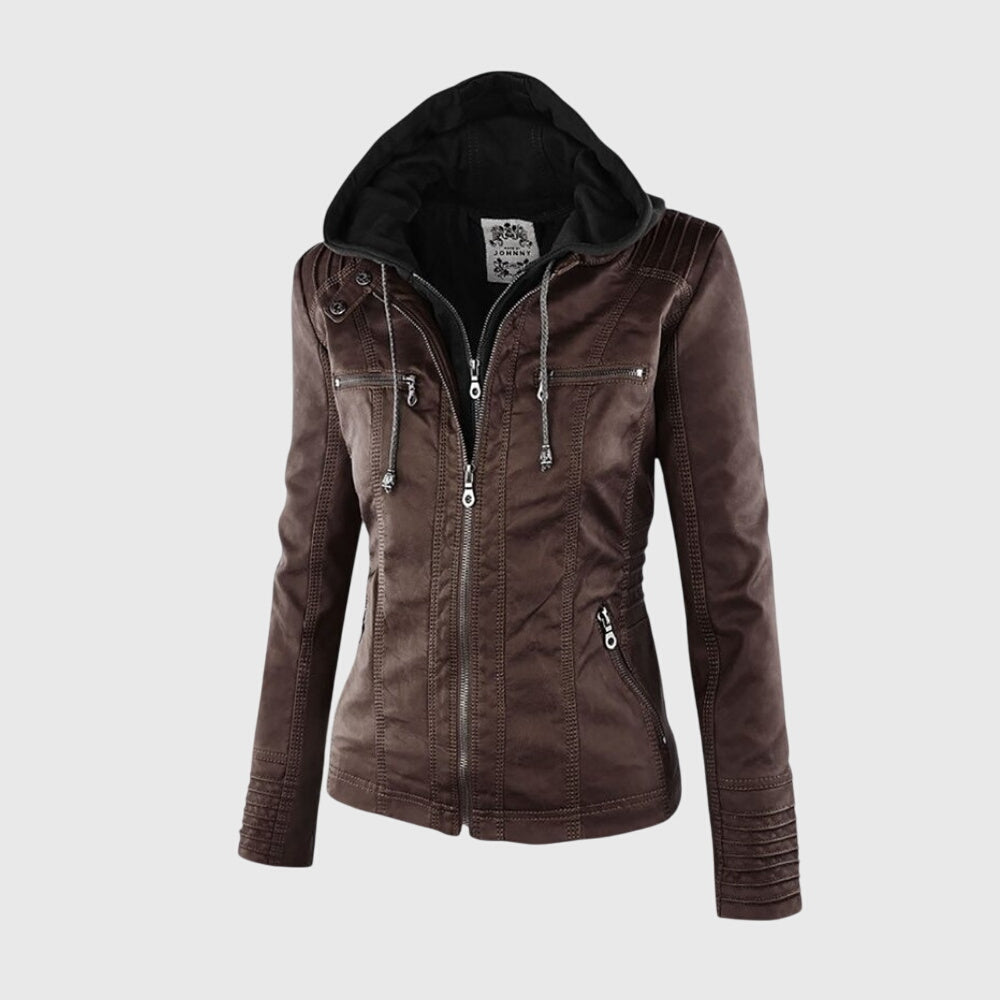 Talia | The stylish and unique leather jacket