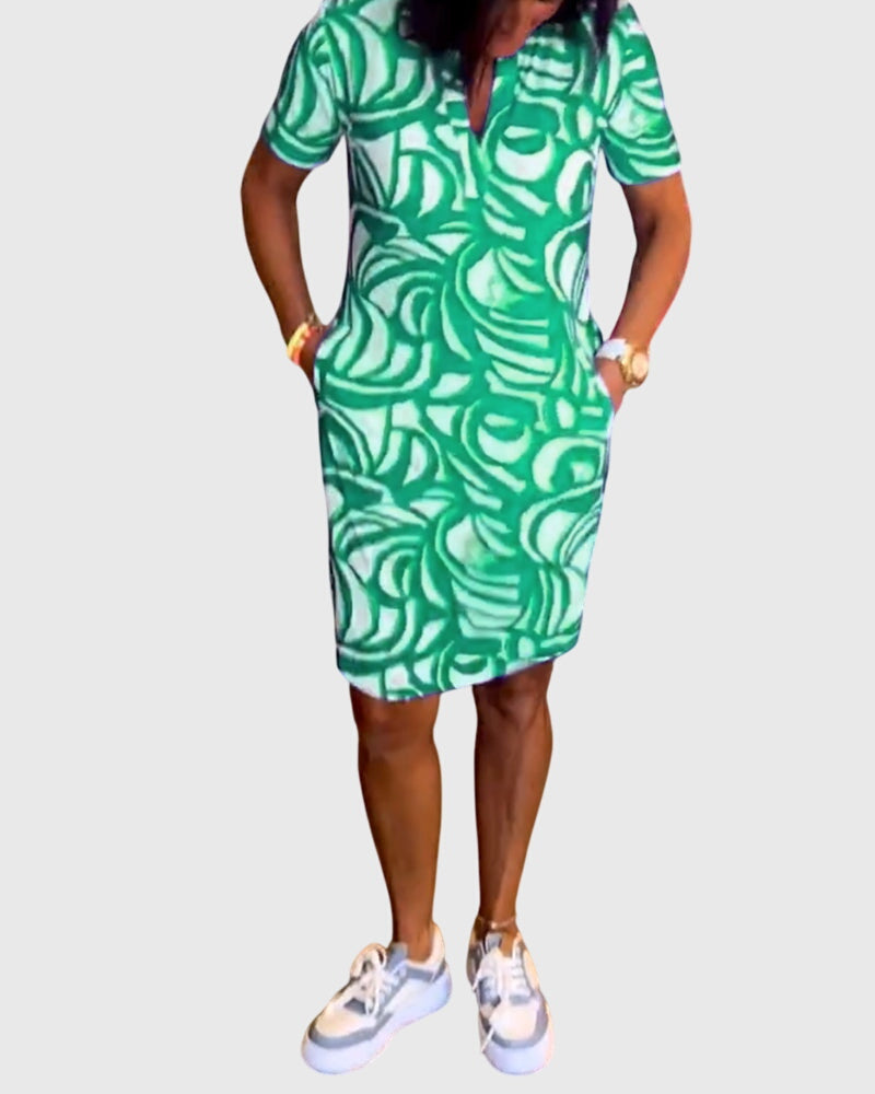 Talia | Flattering Avenue Walk Dress