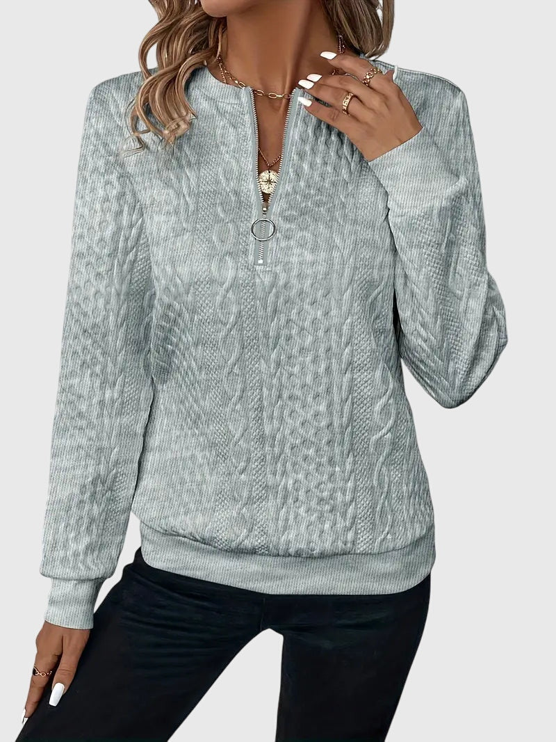 Talia | Sweater with Zipper