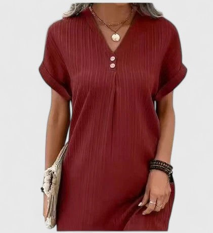 Talia | Draped Dress