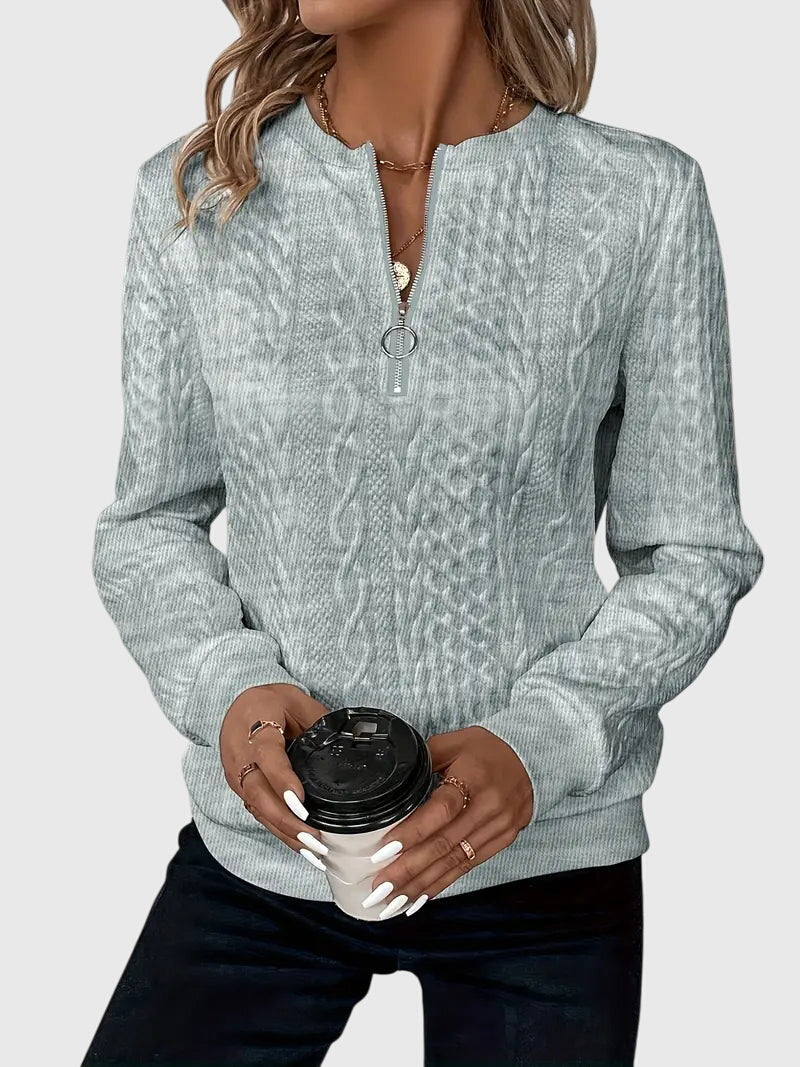 Talia | Sweater with Zipper