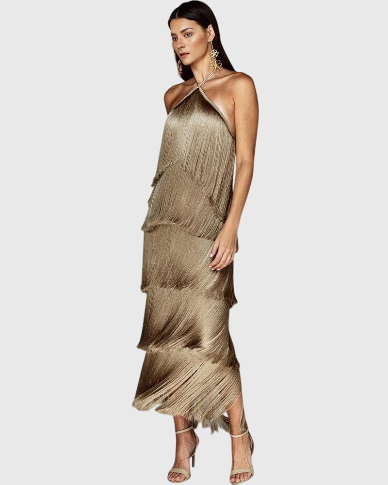 Talia | Tassel Dress