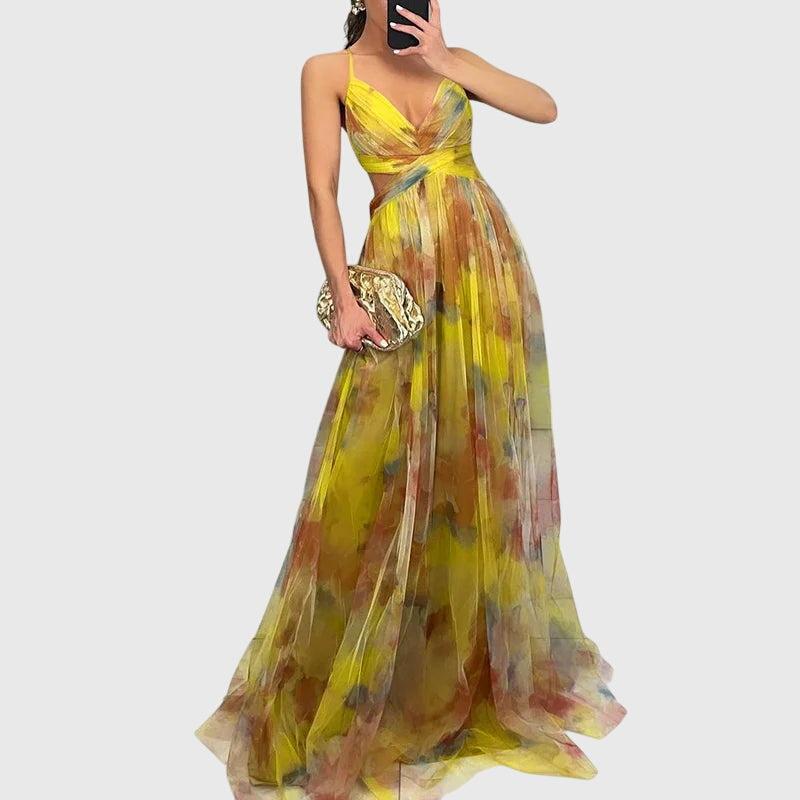 Talia | Floral Maxi Dress