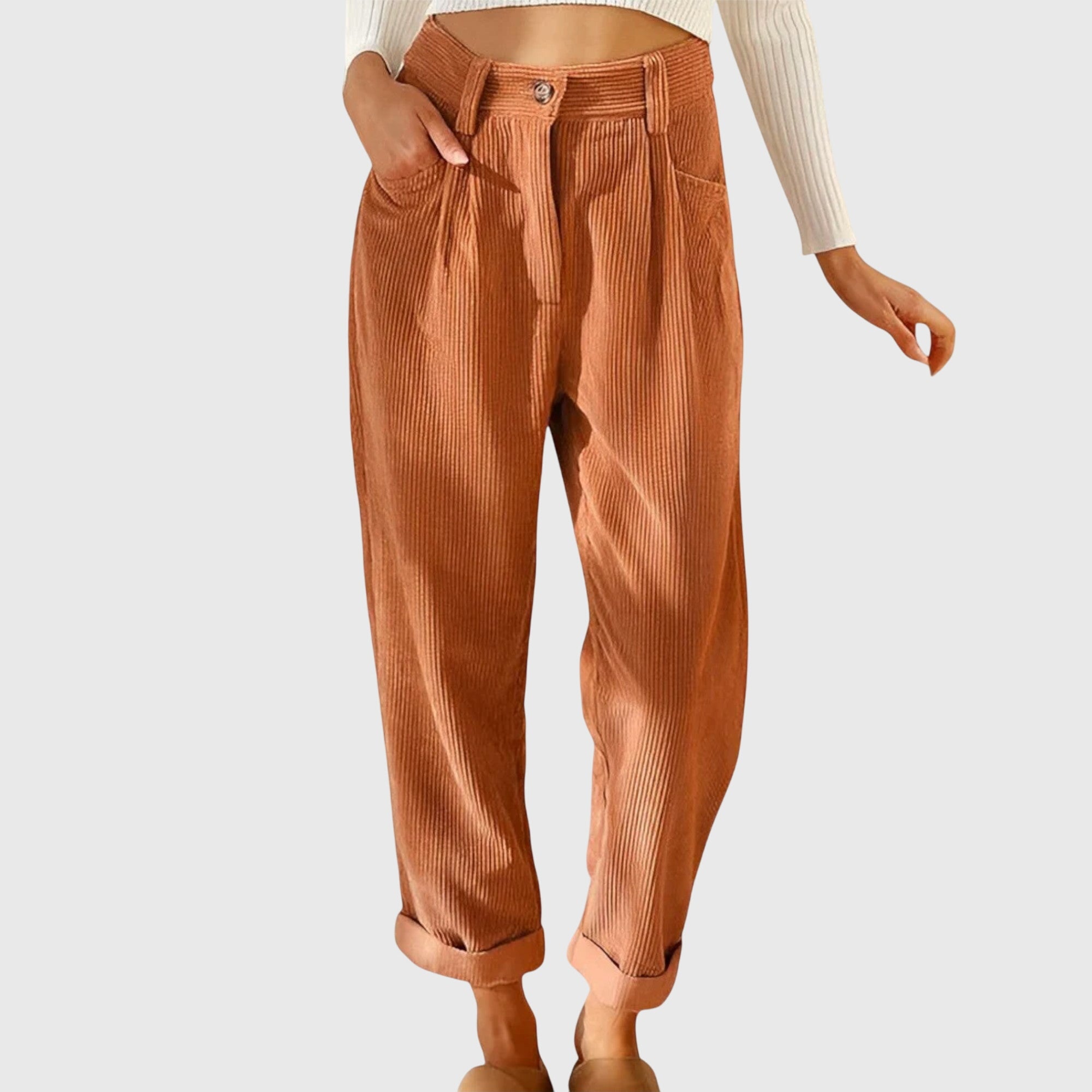 Talia | Modern Cord Pants