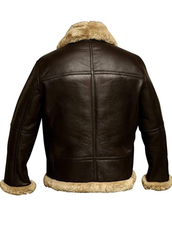 Talia | Classic Shearling Leather Jacket