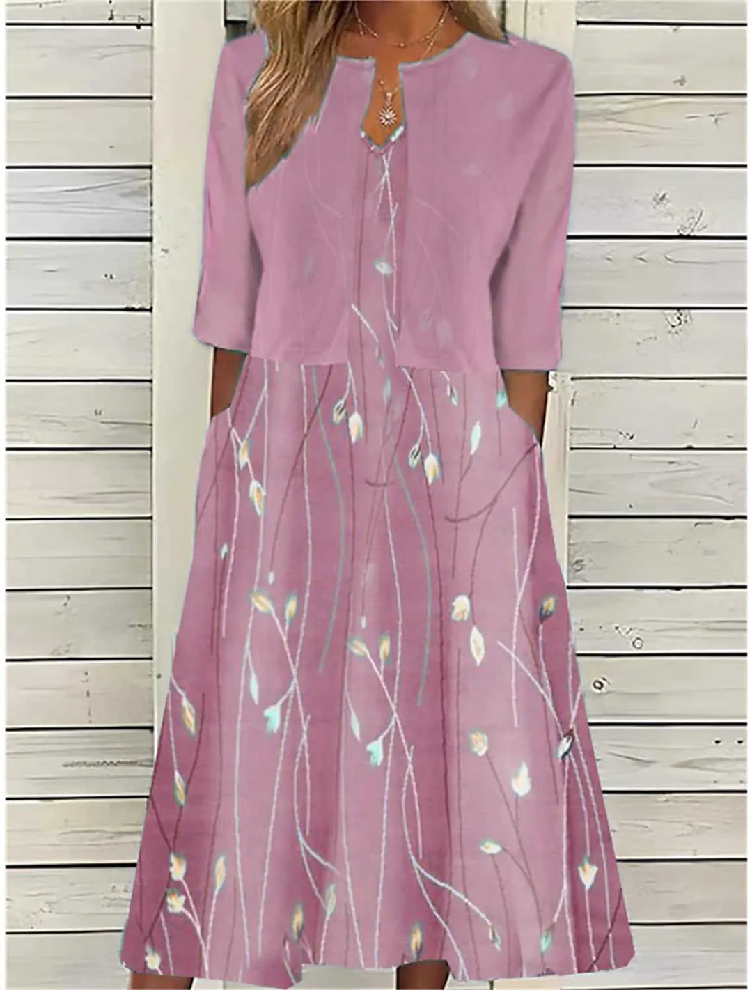 Talia | Elegant Floral Midi Co-Ord Set