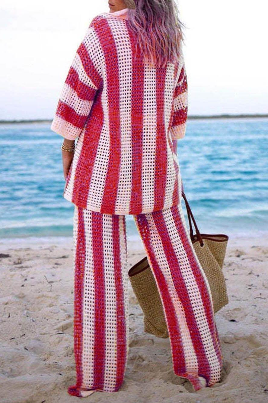 Talia | Striped Set Elegant & Comfortable