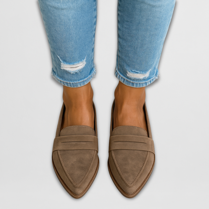 Talia | Soft Suede Loafers