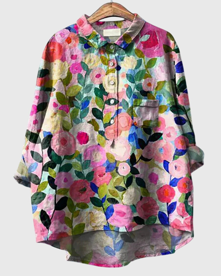 Talia | Floral Print Blouse