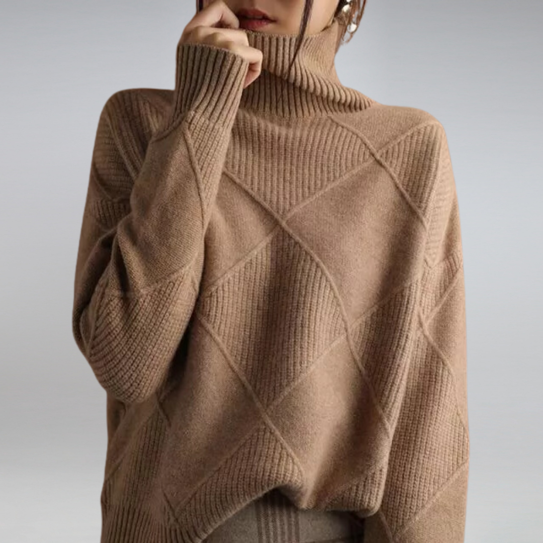 Talia | Luxe Textured Winter Sweater
