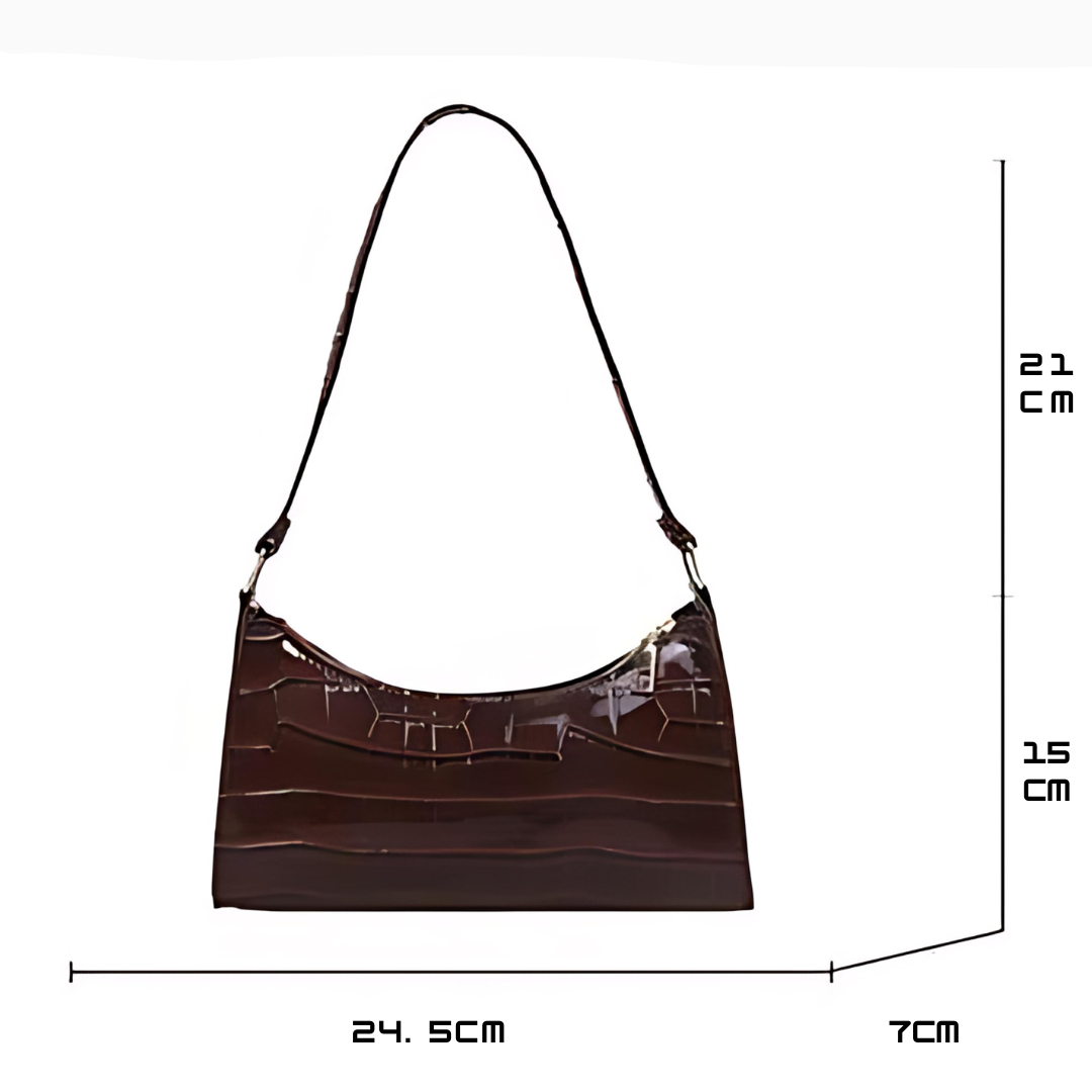 Talia | Shiny Leather Bag