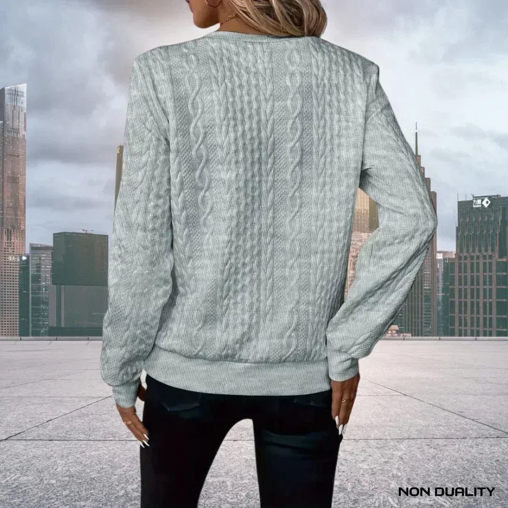 Talia | Non-Duality Zip-Up Sweater