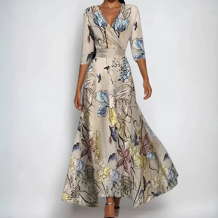 Talia | Luxury Floral Dress