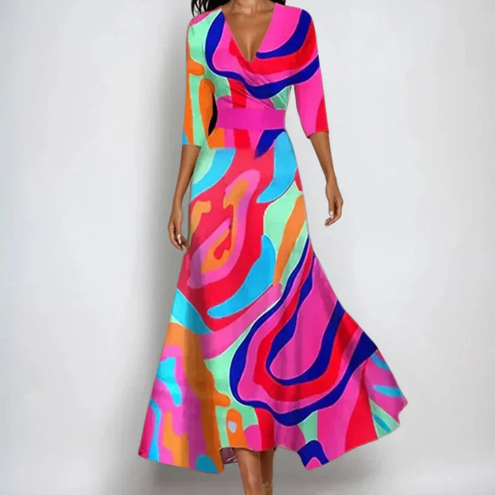 Talia | Luxury Floral Dress