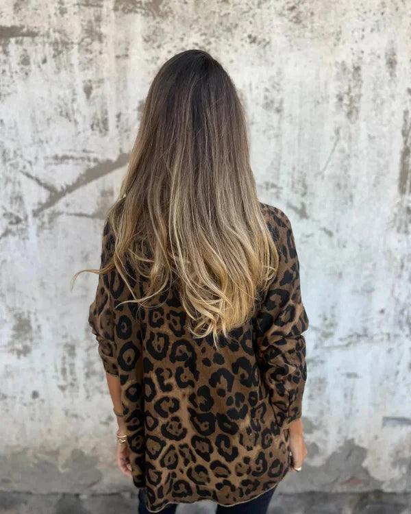 Talia | Leopard Print Shirt