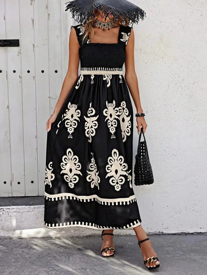 Talia | Nereza Bohemian Maxi Dress