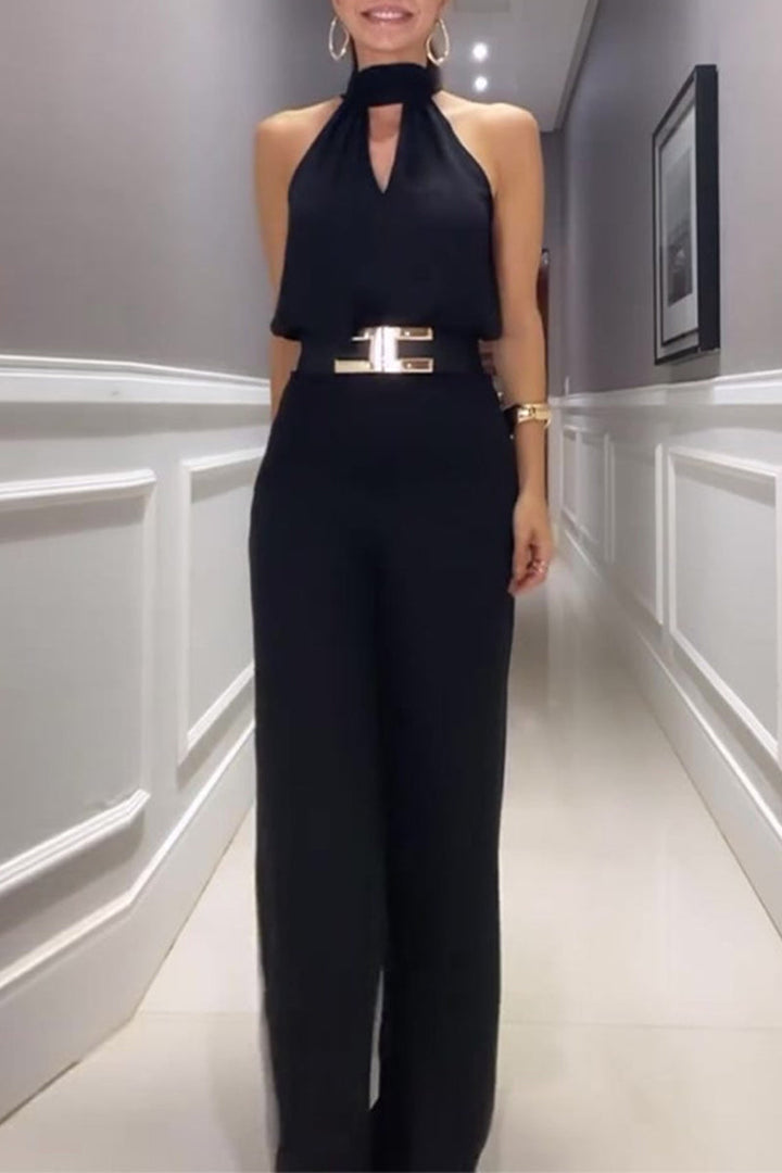 Talia | Sexy Street Halter Sleeveless Two-Piece Set