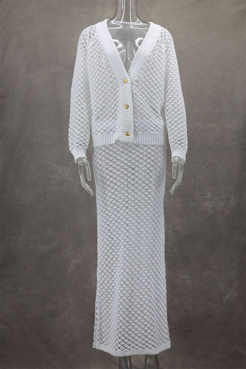 Talia | Daily Elegant Hollow-Out Two-Piece Set