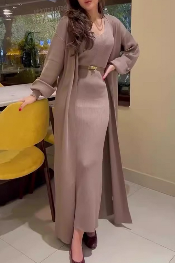 Talia | Casual O-Neck Long Sleeve Two-Piece Set