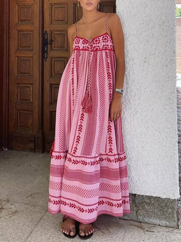 Talia | Bohemian Breeze Maxi Dress