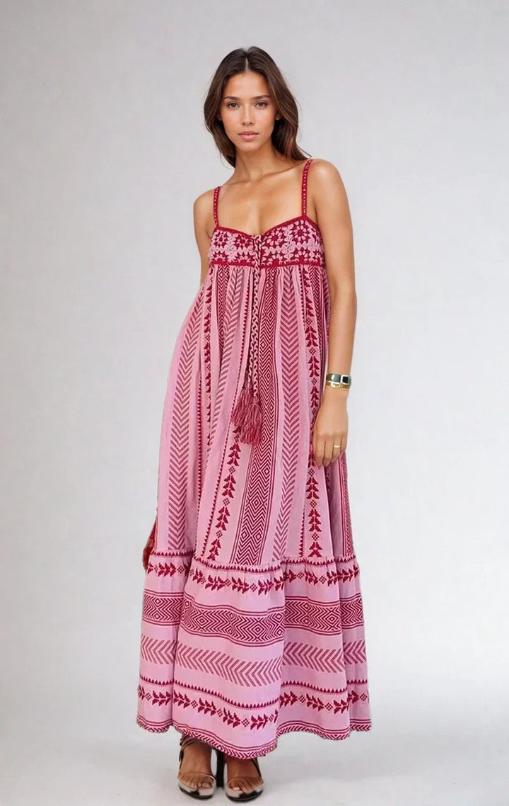 Talia | Bohemian Breeze Maxi Dress