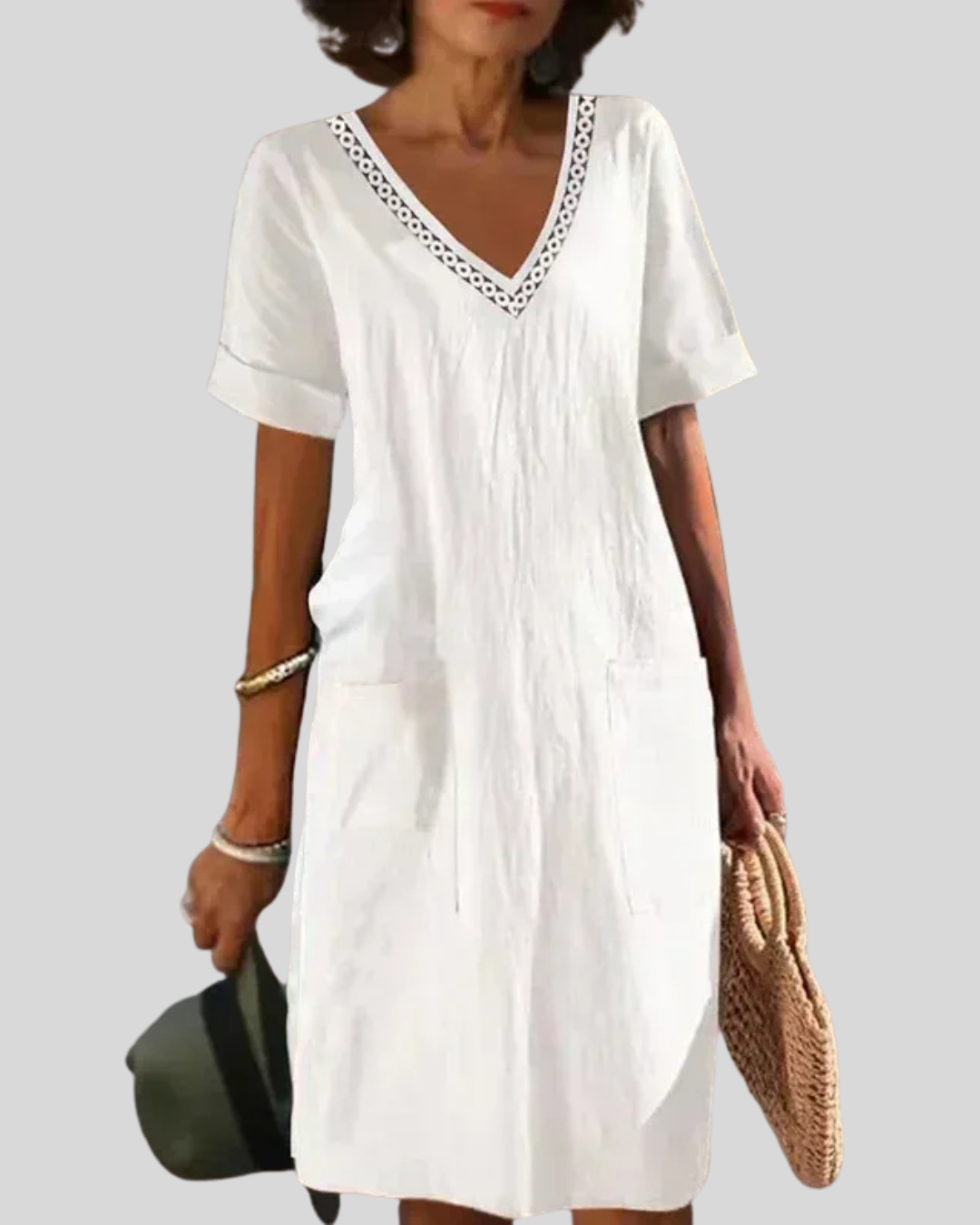 Talia | Breathable Summer Dress With Soft Waist