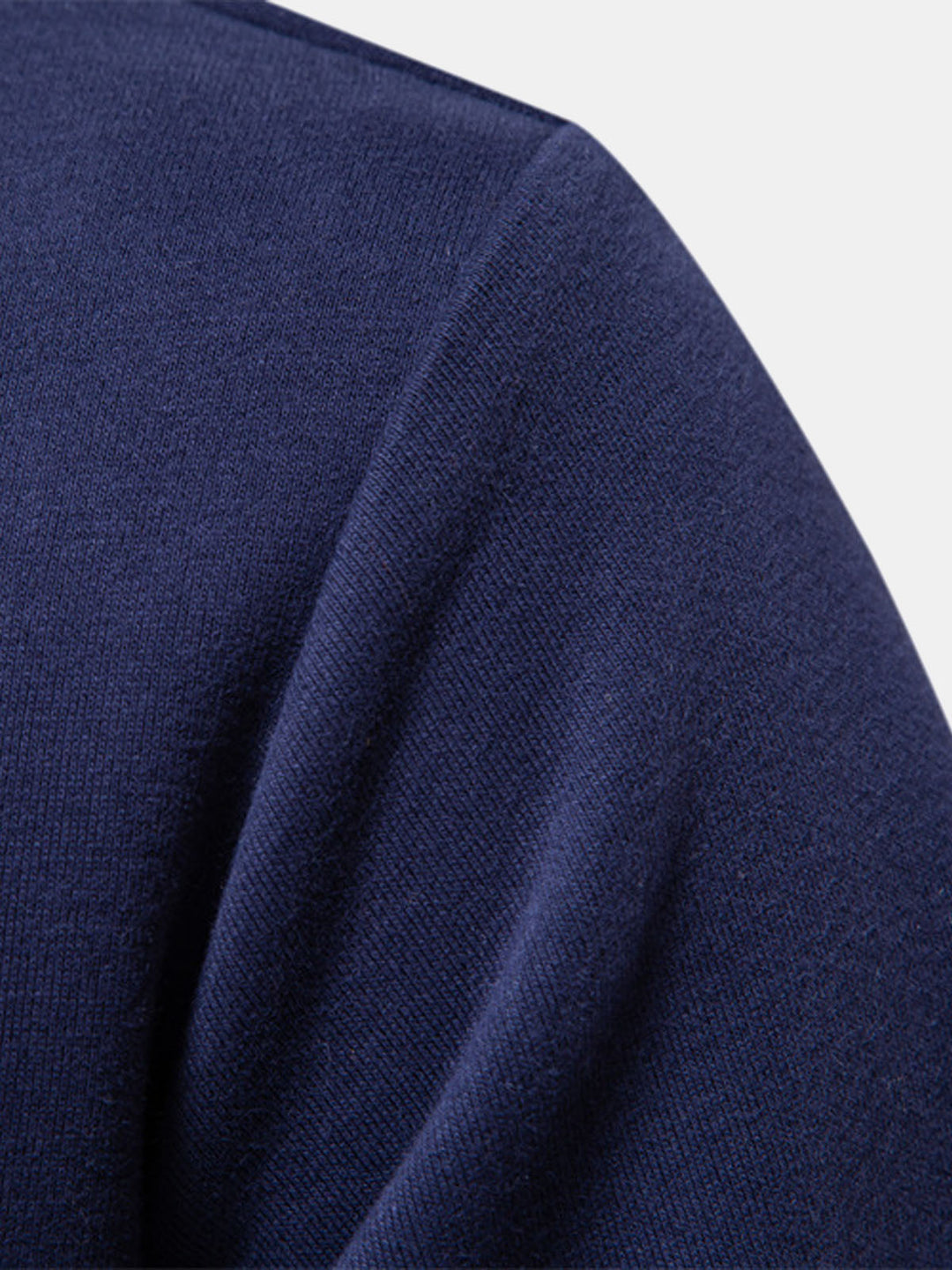 Talia | Men's Polo Collar Long Sleeve Sweatshirt