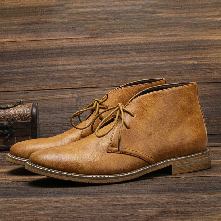 Talia | Leather Chukka Boots