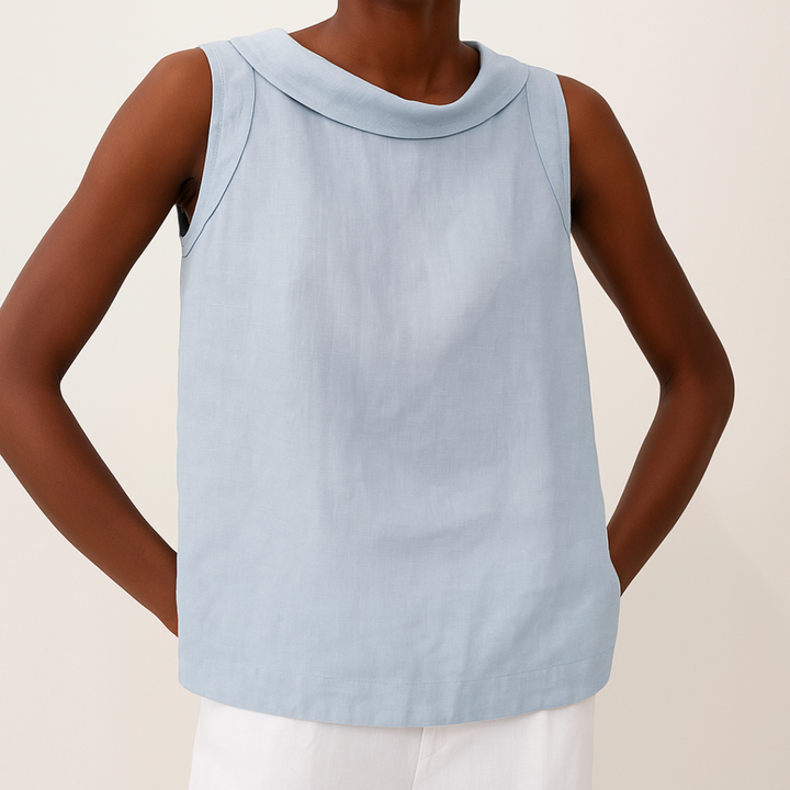 Talia | Sleeveless Elegant Top