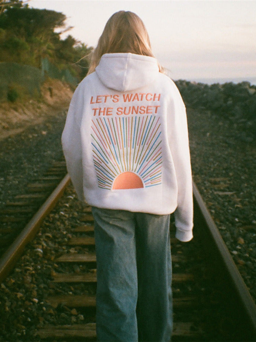 Talia | Cozy Sunset Hoodie