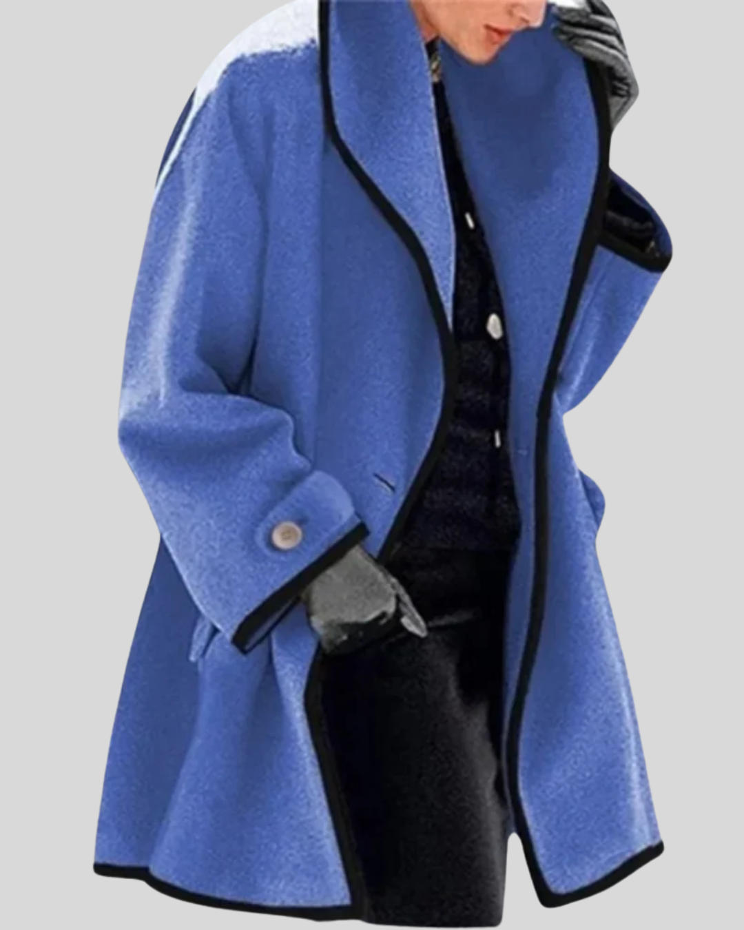 Talia | Windproof Wool Winter Coat