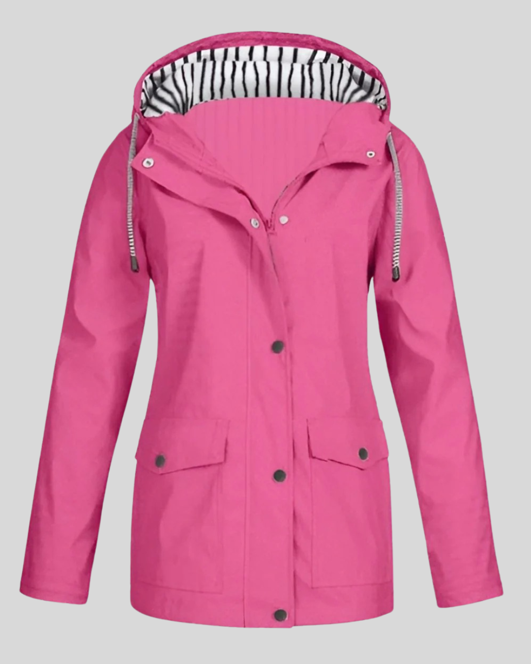 Talia | Waterproof & Windproof Lightweight Long Jacket
