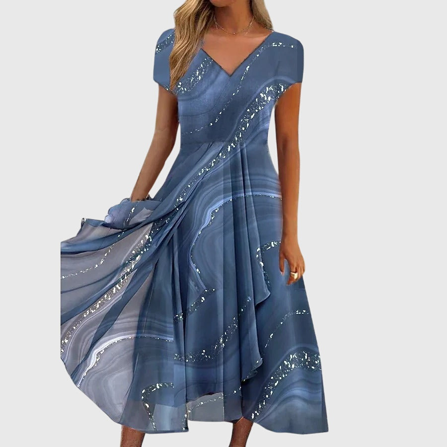 Talia | Flowing Midi Dress
