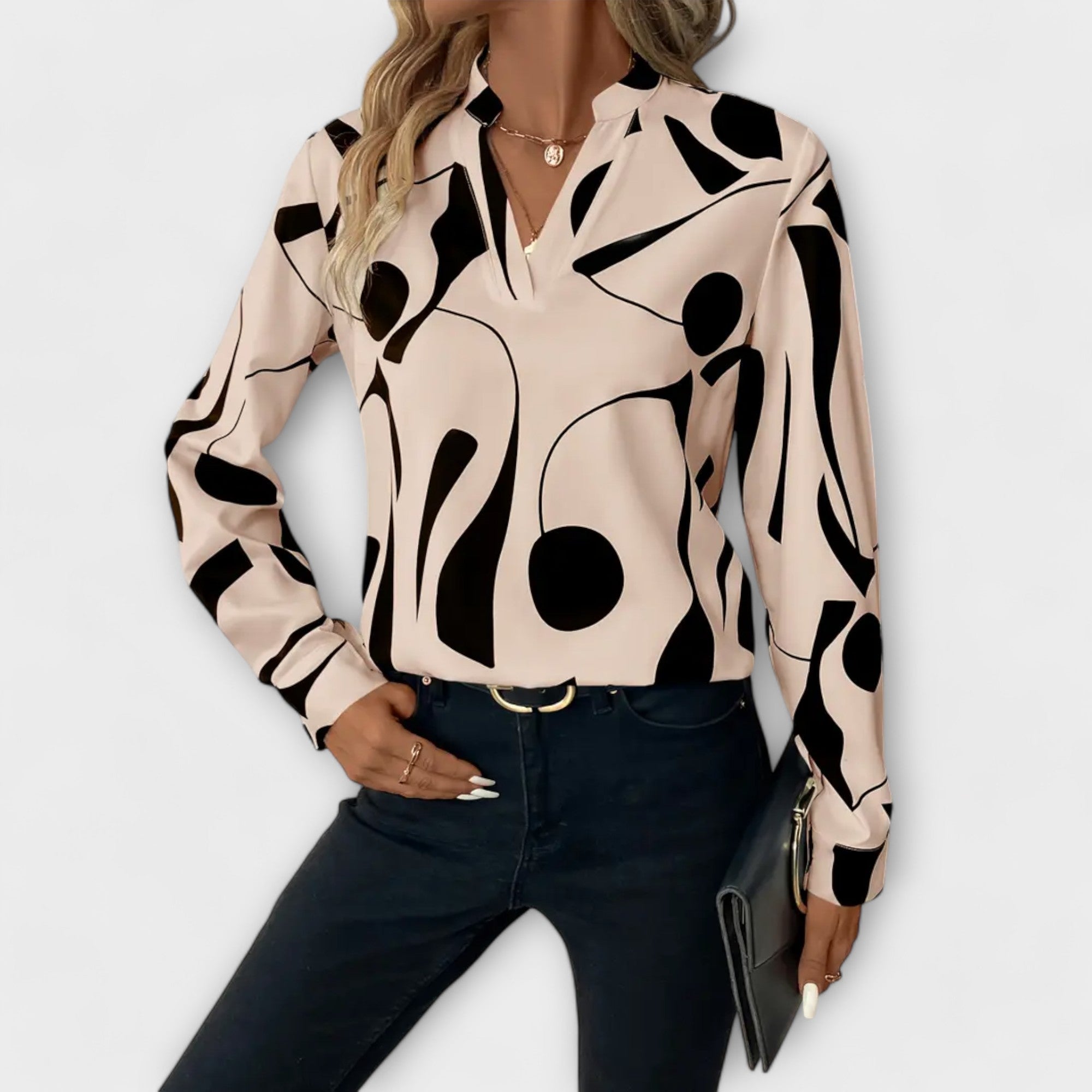 Talia | Elegant Blouse With Design