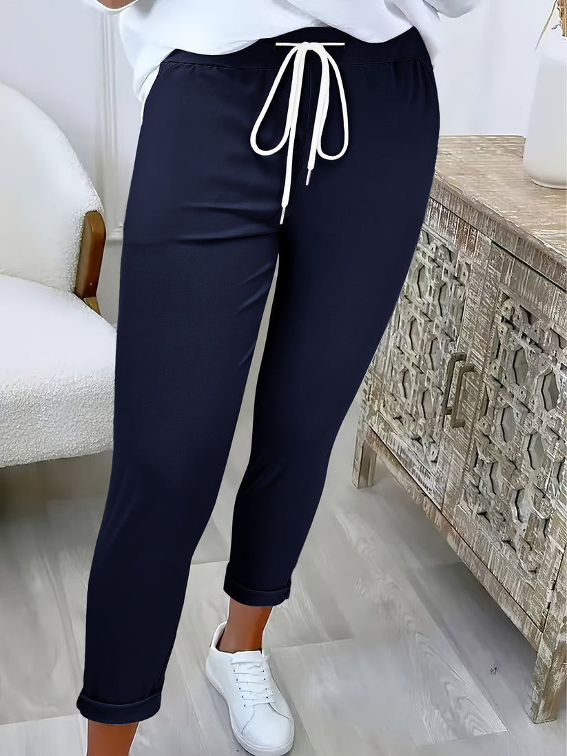Talia | Comfortable Drawstring Trousers