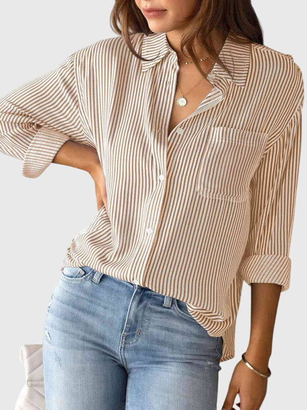 Talia | Collared Neck Shirt