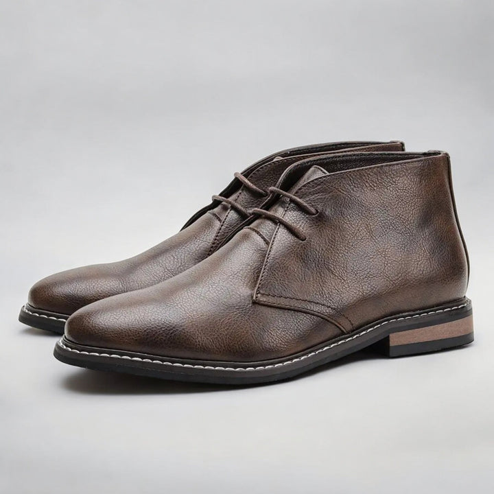 Talia | Leather Chukka Boots